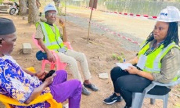 Key informant interview with Lungi town chief to know their perception of the project and identify any social concerns related to it.