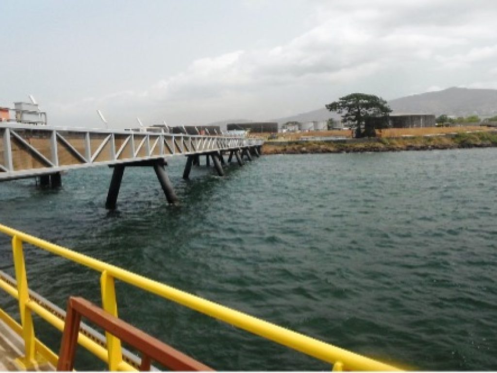 RIGHT SIDE VIEW OF 225m PIER